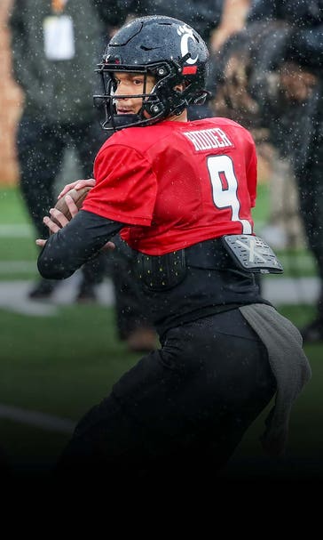 Falcons QB Ridder early to rise — and lead — at rookie camp